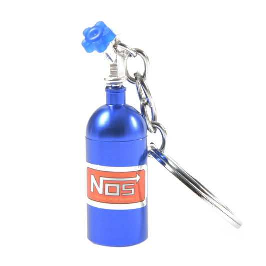 Nitrous Oxide Bottle Key Chain Keychain Keyring Stash Pill Box Chain Auto Car Interior Key Chains Modify Car Key Rings