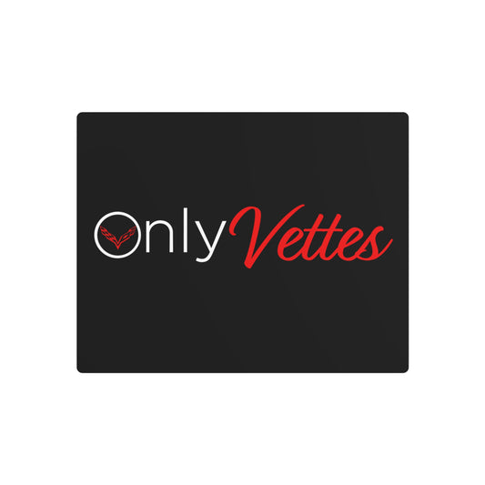 Only Vettes - Metal Art Sign