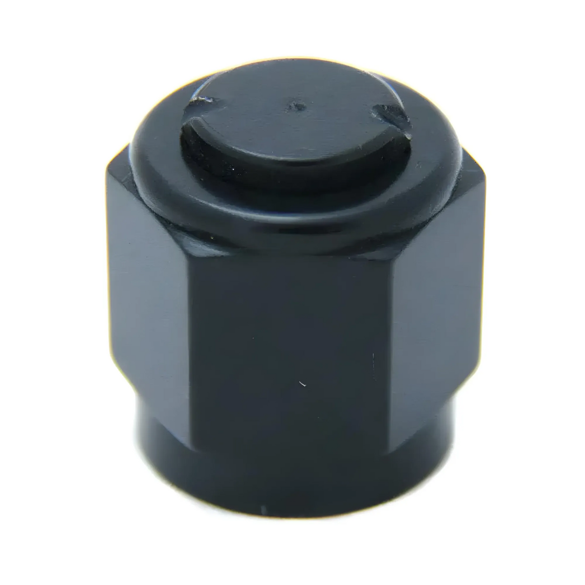 Nitrous Outlet 8AN Aluminum Cap (Black)