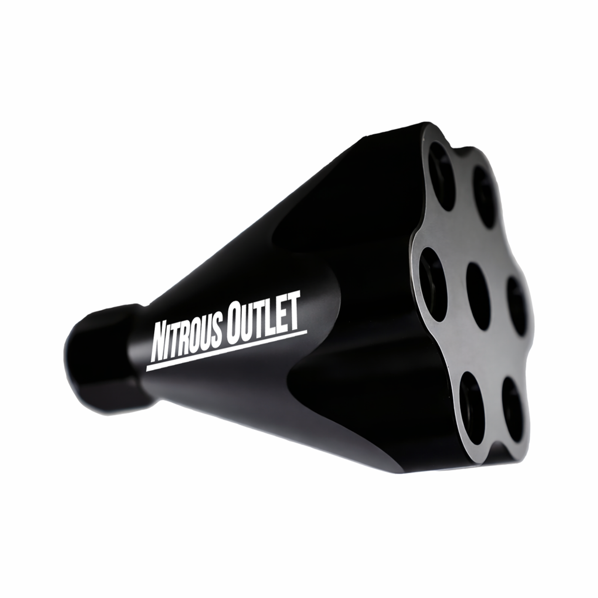 Nitrous Outlet 1 in 6 Out Shower Head Distribution Block