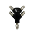 Nitrous Outlet 4-Way 6AN High Flow Stacked Y Distribution Block