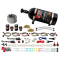 Nitrous Outlet GM EFI Dual Stage Single Nozzle System - Gas/E85 (5-55psi)(35-200HP)(12lb Bottle)