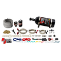 Nitrous Outlet Universal EFI Single Nozzle System - Gas/E85 (5-55psi)(35-200HP)(12lb Bottle)