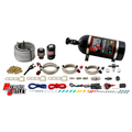 Nitrous Outlet Universal EFI Single Hydra Nozzle System - Gas/E85 (5-55psi)(50-250HP)(12LB Bottle)