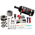 Nitrous Outlet Interspooler 4" Boosted Dual Stage Dry Nitrous Collar System (50-400HP)(15lb Bottle)