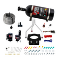 Nitrous Outlet GM/Pontiac 90mm Fast Intake 1998-2002 Camaro/Firebird Hard-line Plate System - Gas/E85 (5-55psi)(50-200HP)(12lb Bottle)