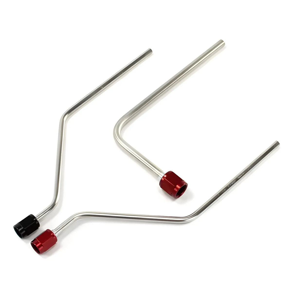 Nitrous Outlet Pontiac 90mm LS2 2005-2006 GTO 2005-2007 C6, 2006-2007 CTS-V Hard-line Kit - Solenoids To Plate, Fuel Adapter To Solenoid