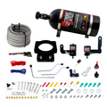 Nitrous Outlet GM 90mm Fast Intake 2005-2009 C6 Corvette Hard-line Plate System - Gas/E85 (5-55psi)(50-200HP)( No Bottle)