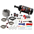 Nitrous Outlet Dodge 85mm 6.4L Hemi Plate System - Gas/E85 (5-55psi)(50-200HP)(15lb Bottle)