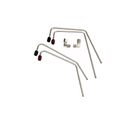 Nitrous Outlet GM Truck Holley Hi-Ram 102mm Throttle Body Hard-line Kit - Solenoids To Plate (Passenger Side) (For Electric & Cable TB)