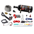 Nitrous Outlet GM 1999-2002 FAST 102mm Truck Intake Hard-line Plate System - Gas/E85 (5-55psi)(Aftermarket Fuel Rails)(50-200HP)(15lb Bottle)