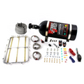 Nitrous Outlet GM Holley Hi-Ram Single Stage Intake Spacer Plate System - Gas/E85 (5-55psi)(50-300HP)(No Bottle)