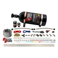 Nitrous Outlet 4 Cylinder Direct Port System - .122 Nitrous Solenoid/.177 Fuel Solenoid/Distribution Blocks/90 Degree Discharge Nozzles (Gas)(5-7-10 psi)(50-250HP)(No Bottle)