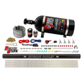 Nitrous Outlet 4 Cylinder Direct Port System - .122 Nitrous Solenoids/.177 Fuel Solenoids/Dual Passage Injection Rail/Annular Discharge Nozzles (Alcohol)(5-7-10 psi)(50-250HP)(No Bottle)