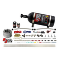 Nitrous Outlet 4 Cylinder Direct Port System - .122 Nitrous Solenoid/.177 Fuel Solenoid/Distribution Blocks/Annular Degree Discharge Nozzles (E85)(45-55 psi)(50-250HP)(12lb Bottle)