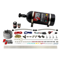 Nitrous Outlet 4 Cylinder Direct Port System - .122 Nitrous Solenoid/.177 Fuel Solenoid/Distribution Blocks/Annular Degree Discharge Nozzles (Gas)(45-55 psi)(50-250HP)(15lb Bottle)