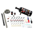 Nitrous Outlet 6 Cylinder Direct Port System - .122 Nitrous Solenoids/.177 Fuel Solenoids/Dual Passage Injection Rail/Annular Discharge Nozzles (E85)(5-7-10 psi)(75-375HP)(No Bottle)