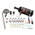 Nitrous Outlet 6 Cylinder Direct Port System - .122 Nitrous Solenoid/.177 Fuel Solenoid/Distribution Blocks/Annular Degree Discharge Nozzles (E85)(45-55 psi)(12lb Bottle)