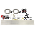 Nitrous Outlet Dry 8 Cylinder Solenoid Forward Direct Port Conversion Kit - Two .112 Nitrous Solenoid/ Compact Distribution Blocks/Compression Fittings/Jet Fittings (Includes 200HP Jetting)
