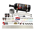 Nitrous Outlet 8 Cylinder Direct Port System - Two .122 Nitrous Solenoids/Two .177 Fuel Solenoids/Compact Distribution Blocks/Compression Fittings/90 Degree Discharge Nozzles (Gas)(45-55 psi)(100-400HP)(No Bottle)