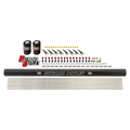 Nitrous Outlet 8 Cylinder Solenoids Forward Direct Port Conversion Kit - .122 Nitrous Solenoid/.310 Fuel Solenoid/Dual Passage Injection Rail/90 Degree Discharge Nozzles (Includes 200HP Jetting - Gas/7 psi)