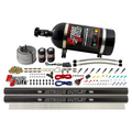 Nitrous Outlet Dry 8 Cylinder Direct Port System - Two .122 Nitrous Solenoids/Two Injection Rails/SBT Discharge Nozzles (100-400HP)(No Bottle)