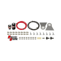 Nitrous Outlet 8 Cylinder Solenoids forward Direct Port Conversion Kit  - .122 Nitrous Solenoid/.177 Fuel Solenoid/Nylon Hose/Showerhead Distribution Blocks/Annular Discharge Nozzles (Includes 200HP Jetting - Gas/7 psi)