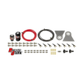Nitrous Outlet 8 Cylinder Solenoids forward Direct Port Conversion Kit  - .112 Nitrous Solenoid/.177 Fuel Solenoid/Nylon Hose/Showerhead Distribution Blocks/90 Degree Discharge Nozzles (Includes 200HP Jetting - Gas/7 psi)