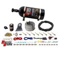 Nitrous Outlet Dry 8 Cylinder Direct Port System - .122 Nitrous Solenoids/Nylon Hose/Showerhead Distribution Blocks/Plate Fittings (100-500HP)(No Bottle)
