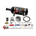 Nitrous Outlet Dry 8 Cylinder Direct Port System - .112 Nitrous Solenoids/Nylon Hose/Showerhead Distribution Blocks/90 Degree Discharge Nozzles (100-400HP)(No Bottle)