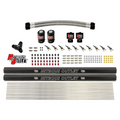 Nitrous Outlet 10 Cylinder Solenoids Forward Direct Port Conversion Kit - Two .122 Nitrous Solenoids/Two .177 Fuel Solenoids/Two Injection Rails/90 Degree Discharge Nozzles (Includes 175HP Jetting - Gas/7 psi)