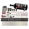 Nitrous Outlet 10 Cylinder Direct Port System - Two .122 Nitrous Solenoid/Two .310 Fuel Solenoid/Two Dual Passage Injection Rail/90 Degree Discharge Nozzles (Alcohol)(5-7-10 psi)(125-375HP)(No Bottle)