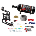 Nitrous Outlet 4150 Stinger 3 System - Hard-line/.122 Nitrous Solenoid/.177 Fuel Solenoid/Boomerang Solenoid Bracket - (Gas/E85)(5-55 psi)(50-500 HP)(12lb Bottle)