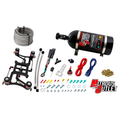 Nitrous Outlet 4500 Hornet 3 Dual Stage System - Hard-line/Two .122 Nitrous Solenoids/Two .177 Fuel Solenoids/Four Solenoid Boomerang Bracket - (Gas/E85)(5-55 psi)(50-500 HP Per Stage)(No Bottle)