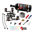 Nitrous Outlet 4500 Hornet 3 Race Dual Stage System - Hard-line/Two .178 Trashcan Nitrous Solenoids/Two .310 Fuel Solenoids/Four Solenoid Boomerang Bracket - (Gas/E85)(5-55 psi)(50-600 HP Per Stage)(No Bottle)