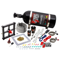 Nitrous Outlet 4500 Stinger 4 Race System - Braided Hoses/.178 Trashcan Nitrous Solenoid/.310 Fuel Solenoid/Universal Solenoid Brackets - (Gas/E85)(5-55 psi)(50-600 HP)(12lb Bottle)