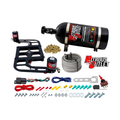 Nitrous Outlet 4500 Stinger 2 System - Hard-line/.122 Nitrous Solenoid/.177 Fuel Solenoid/Boomerang Solenoid Bracket - (Gas/E85)(5-55 psi)(50-500 HP)(10lb Bottle)