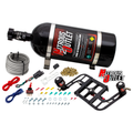 Nitrous Outlet 4500 Stinger 4 Race System - Hard-line/.178 Trashcan Nitrous Solenoid/.310 Fuel Solenoid/Boomerang Solenoid Bracket - (Gas/E85)(5-55 psi)(50-600 HP)(12lb Bottle)