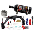 Nitrous Outlet 4500 Stinger 3 Race System - Hard-line/.178 Trashcan Nitrous Solenoid/.310 Fuel Solenoid/Deep Break Solenoid Bracket/Solenoids Mount Upside Down - (Gas/E85)(5-55 psi)(50-600 HP)(No Bottle)