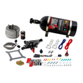 Nitrous Outlet 4150 Stinger 3 Dry System - Braided Hoses/.122 Nitrous Solenoid/Universal Solenoid Bracket - (50-500 HP)(12lb Bottle)