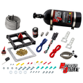 Nitrous Outlet 4500 Stinger 4 Dry System - Braided Hoses/.122 Nitrous Solenoid/Universal Solenoid Bracket - (50-500 HP)(No Bottle)