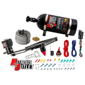Nitrous Outlet 4500 Stinger 3 Dry Race System - Hard-line/.178 Trashcan Nitrous Solenoid/Boomerang Solenoid Bracket - (50-600 HP)(15lb Bottle)