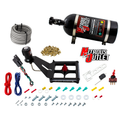 Nitrous Outlet 4500 Stinger 4 Dry System - Hard-line/.122 Nitrous Solenoid/Deep Break Solenoid Bracket/Solenoids Mount Upside Down - (50-500 HP)(12lb Bottle)