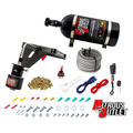 Nitrous Outlet 4500 Stinger 2 Dry Race System - Hard-line/.178 Trashcan Solenoid Nitrous Solenoid/Deep Break Solenoid Bracket/Solenoids Mount Upside Down - (50-600 HP)(No Bottle)