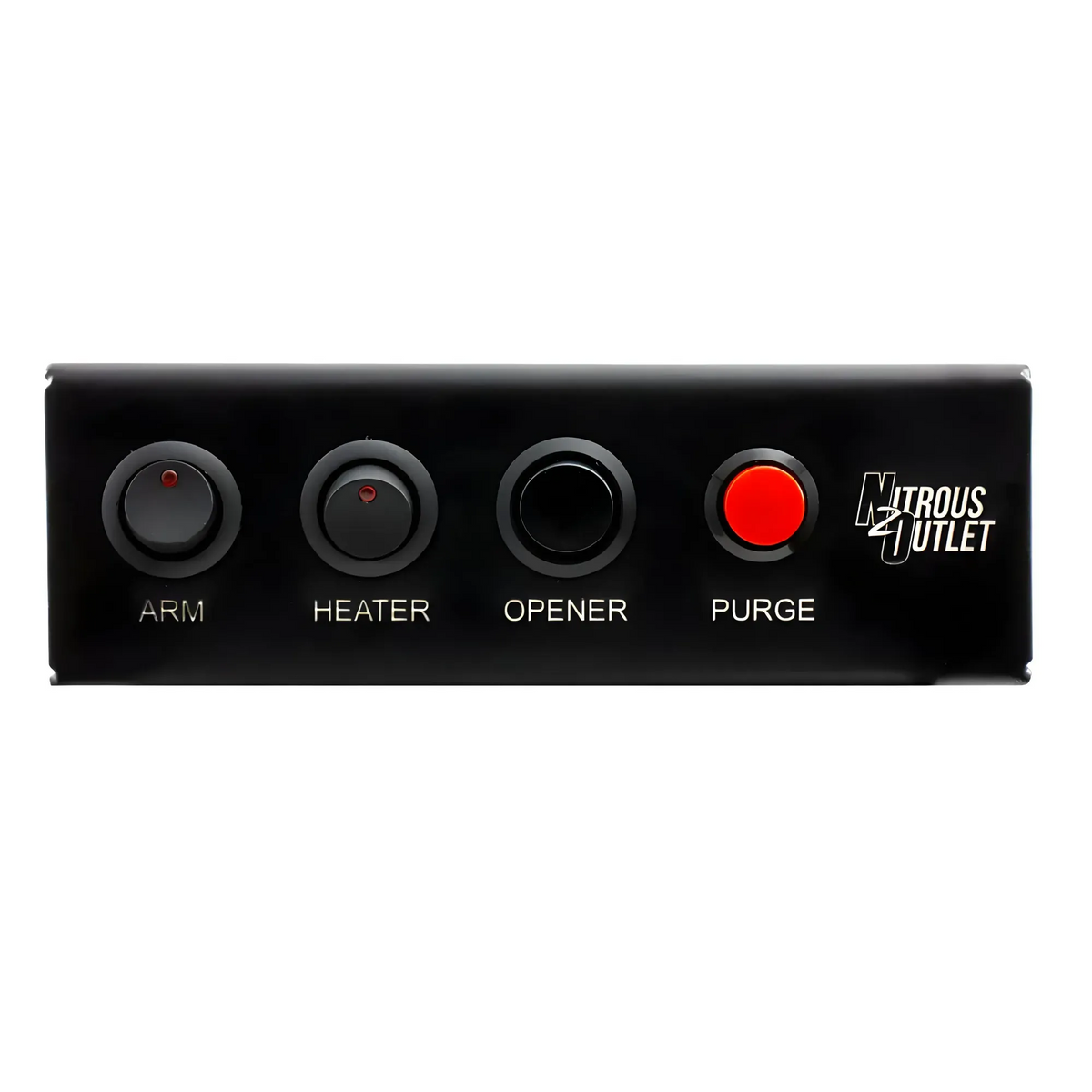 Nitrous Outlet GM 2014-2019 Corvette C7 Hidden In-Dash Switch Panel - System Arm/Purge/Bottle Heater/Remote Opener (Mounts Behind Media Screen in Dash)