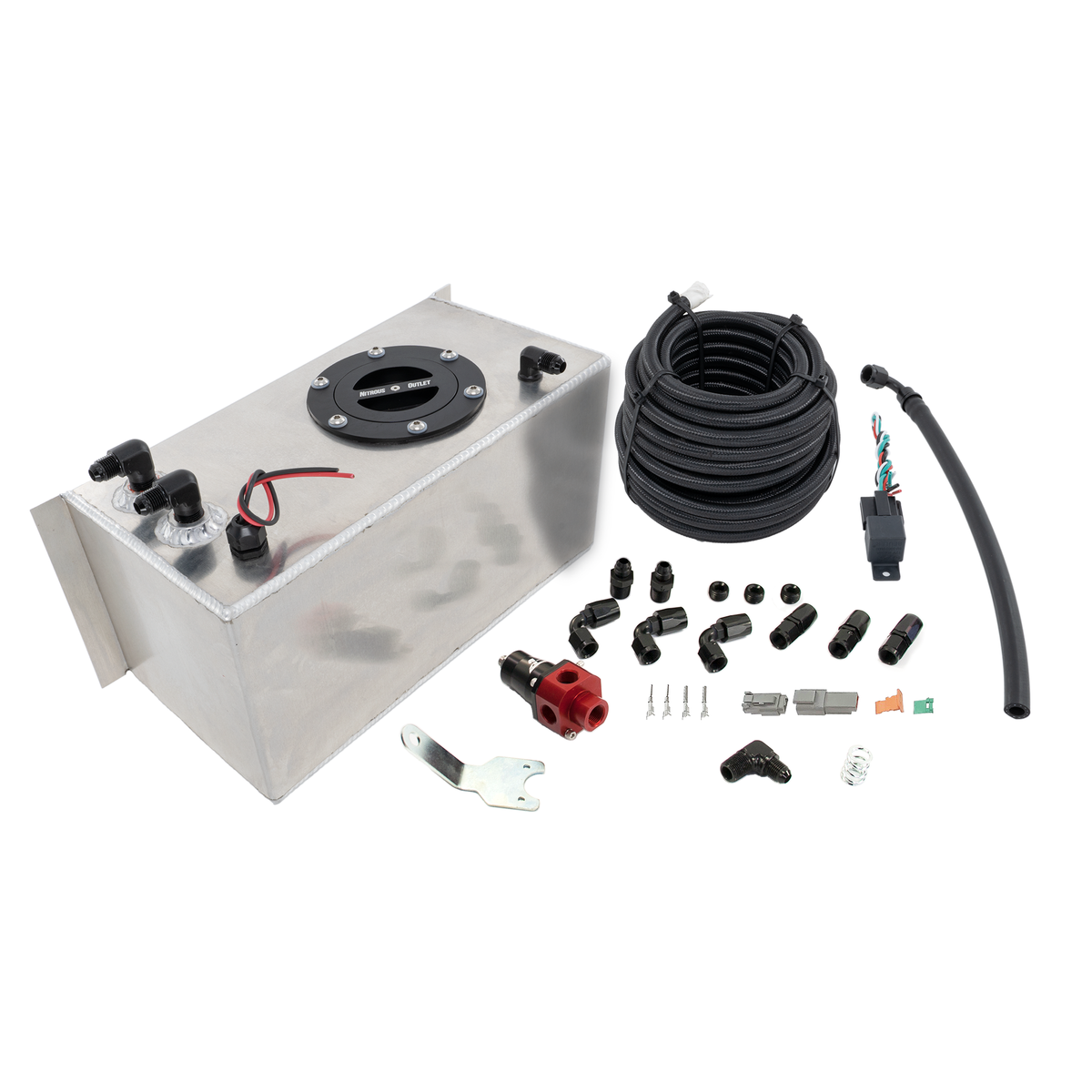 Nitrous Outlet GM/Pontiac 1998-2002 Camaro/Firebird 3 Gallon Spare Tire Relocate Dedicated Fuel System (Gas/E85)