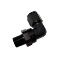 Nitrous Outlet 3/8" NPT 90 Degree Male To 8AN Female Swivel Adapter
