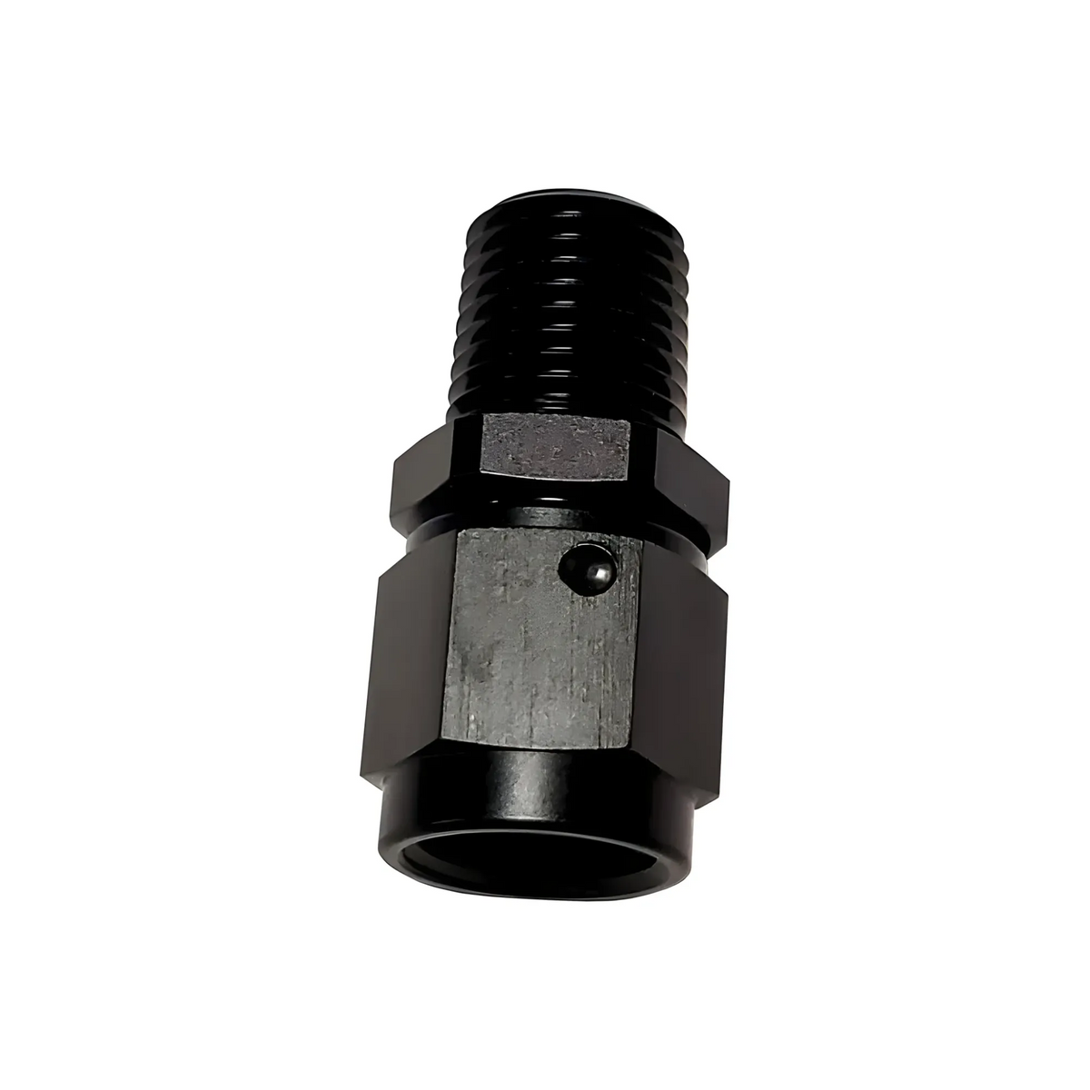 Nitrous Outlet Straight Swivel Fitting 1/4" NPT x 6AN (Male/Female)