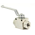 Nitrous Outlet Stainless Steel Inline Shut Off Ball Valve - 7,250 PSI - 3/8" NPT