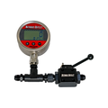 Nitrous Outlet PowerFlow Max 6AN High Flow Inline Billet Ball Valve & Gauge – .512" ID